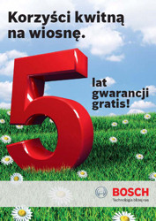 korzy�ci kwitna na wiosne bosch 5 lat gwarancji