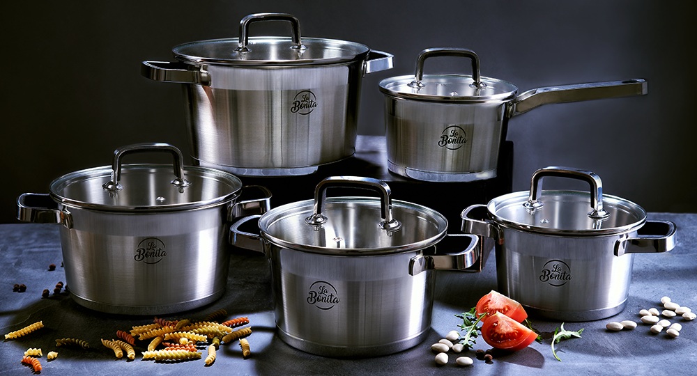 La Bonita Especial 13 elementów, Zestaw garnków cena i opinie OleOle!