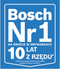 Marka nr 1 na świecie w zmywarkach*