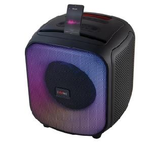 Rebeltec PowerCUBE 500 60W Radio FM Czarny, Głośnik Bluetooth - cena i ...